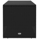 vidaXL Cutie de perne de exterior Negru 100x55x55,5 cm Poly Rattan vidaXL Cutie de perne de exterior Negru 100x55x55,5 cm Poly Rattan