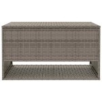 vidaXL Cutie de perne de exterior gri 100x55x55,5 cm Poly Rattan vidaXL Cutie de perne de exterior gri 100x55x55,5 cm Poly Rattan