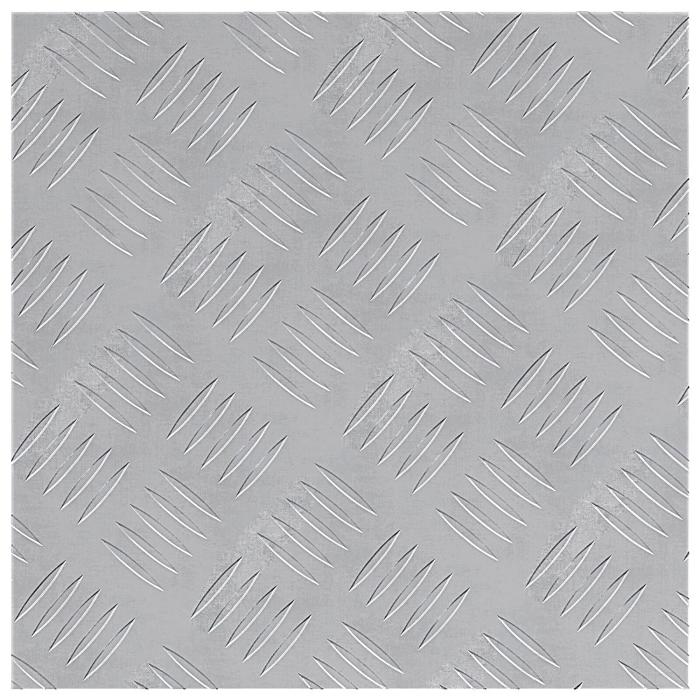 vidaXL Plăci de aluminiu cu model în carouri 2 bucăți Anti-Alunecare 40x40 cm