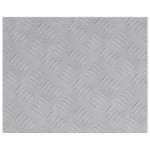 vidaXL Plăci cu tablouri 4 pcs Argintiu 50 x 40 cm Aluminiu