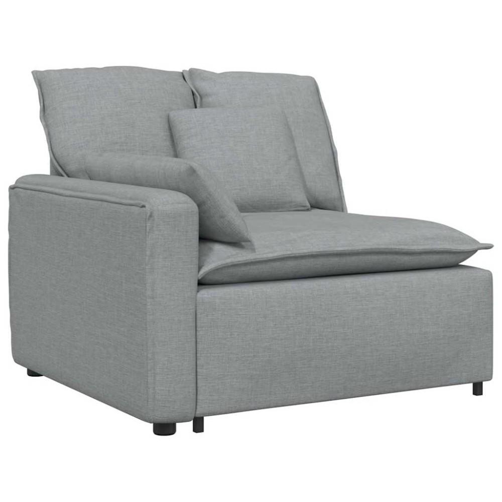 vidaXL Modul modular de capăt pentru cotieră canapea cu perne 100 cm
