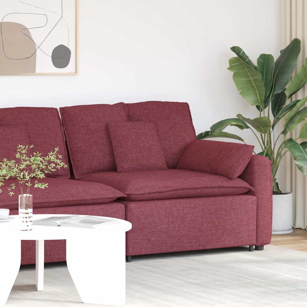 vidaXL Modul modular de capăt pentru cotieră canapea cu perne 100 cm