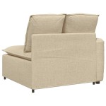 vidaXL Modul modular de capăt pentru cotieră canapea cu perne 100 cm