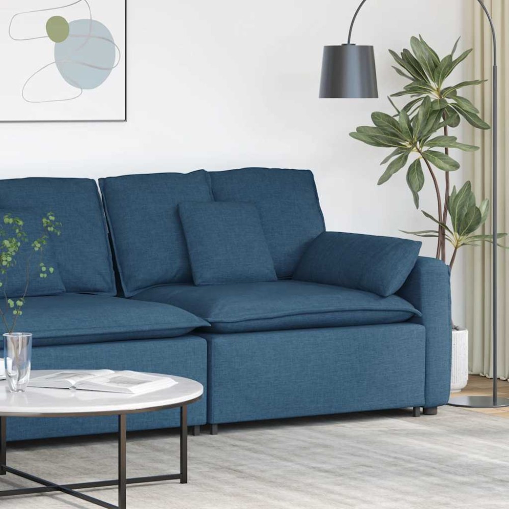 vidaXL Modul modular de capăt pentru cotieră canapea cu perne 100 cm