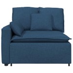 vidaXL Modul modular de capăt pentru cotieră canapea cu perne 100 cm vidaXL Modul modular de capăt pentru cotieră canapea cu perne 100 cm