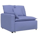 vidaXL Modul modular de capăt pentru cotieră canapea cu perne 100 cm vidaXL Modul modular de capăt pentru cotieră canapea cu perne 100 cm