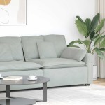 vidaXL Modul modular de capăt pentru cotieră canapea cu perne 100 cm vidaXL Modul modular de capăt pentru cotieră canapea cu perne 100 cm