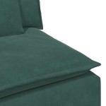 vidaXL Modul modular de capăt pentru cotieră canapea cu perne 100 cm