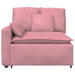 vidaXL Modul modular de capăt pentru cotieră canapea cu perne 100 cm vidaXL Modul modular de capăt pentru cotieră canapea cu perne 100 cm