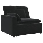 vidaXL Modul modular de capăt pentru cotieră canapea cu perne 100 cm vidaXL Modul modular de capăt pentru cotieră canapea cu perne 100 cm