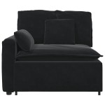 vidaXL Modul modular de capăt pentru cotieră canapea cu perne 100 cm vidaXL Modul modular de capăt pentru cotieră canapea cu perne 100 cm