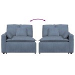 vidaXL Modul modular de capăt pentru cotieră canapea cu perne 100 cm