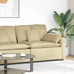 vidaXL Modul modular de capăt pentru cotieră canapea cu perne 100 cm