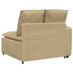 vidaXL Modul modular de capăt pentru cotieră canapea cu perne 100 cm