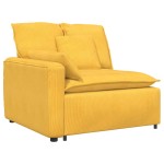 vidaXL Modul modular de capăt pentru cotieră canapea cu perne 100 cm vidaXL Modul modular de capăt pentru cotieră canapea cu perne 100 cm