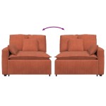 vidaXL Modul modular de capăt pentru cotieră canapea cu perne 100 cm vidaXL Modul modular de capăt pentru cotieră canapea cu perne 100 cm