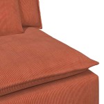 vidaXL Modul modular de capăt pentru cotieră canapea cu perne 100 cm vidaXL Modul modular de capăt pentru cotieră canapea cu perne 100 cm