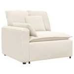 vidaXL Modul modular de capăt pentru cotieră canapea cu perne 100 cm