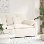 vidaXL Modul modular de capăt pentru cotieră canapea cu perne 100 cm