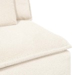 vidaXL Modul modular de capăt pentru cotieră canapea cu perne 100 cm