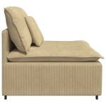 vidaXL Modul central canapea modular cu perne gri-verzui 100 cm