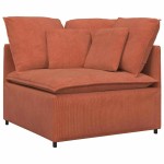 vidaXL Modul de colț pentru canapea modulară cu perne 100 cm vidaXL Modul de colț pentru canapea modulară cu perne 100 cm