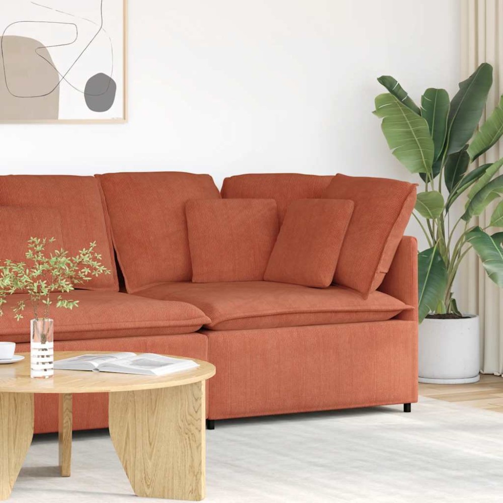 vidaXL Modul de colț pentru canapea modulară cu perne 100 cm