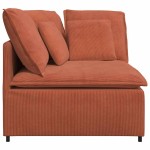 vidaXL Modul de colț pentru canapea modulară cu perne 100 cm vidaXL Modul de colț pentru canapea modulară cu perne 100 cm