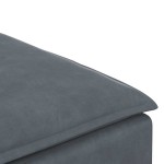 vidaXL Modul modular taburet canapea gri închis 100x100x48 cm