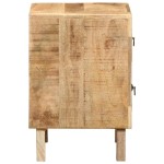 vidaXL Noptiera 40x32x46 cm lemn masiv Mango brut vidaXL Noptiera 40x32x46 cm lemn masiv Mango brut