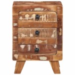 vidaXL Noptiera 37x32x50 cm lemn masiv recuperat vidaXL Noptiera 37x32x50 cm lemn masiv recuperat