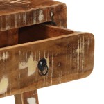 vidaXL Masă consolă, 90x32x75 cm, lemn masiv recuperat vidaXL Masă consolă, 90x32x75 cm, lemn masiv recuperat