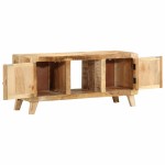 vidaXL Dulap TV, 105x46x32 cm, lemn masiv mango brut