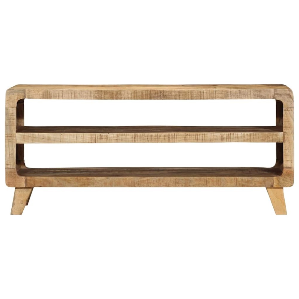 vidaXL Dulap TV, 105x46x32 cm, lemn masiv mango brut