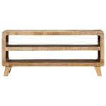 vidaXL Dulap TV, 105x46x32 cm, lemn masiv mango brut