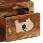 vidaXL Dulap TV montat pe perete 100x32x25 cm, lemn masiv reciclat
