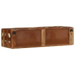 vidaXL Dulap TV montat pe perete 100x32x25 cm, lemn masiv reciclat