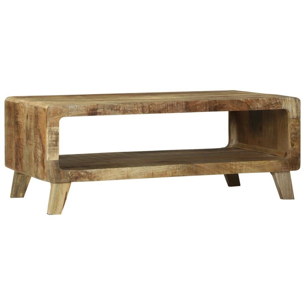 vidaXL Masă de Cafea 90x50x35 cm Lemn Solid Brut de Mango