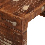 vidaXL Mese de capăt 3 pcs Multicolour Lemn masiv reciclat