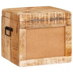 vidaXL Cutie de depozitare 70 x 35 x 40 cm Lemn masiv de mango vidaXL Cutie de depozitare 70 x 35 x 40 cm Lemn masiv de mango
