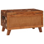 vidaXL Cutie de depozitare 70 x 35 x 40 cm Lemn masiv reciclat vidaXL Cutie de depozitare 70 x 35 x 40 cm Lemn masiv reciclat