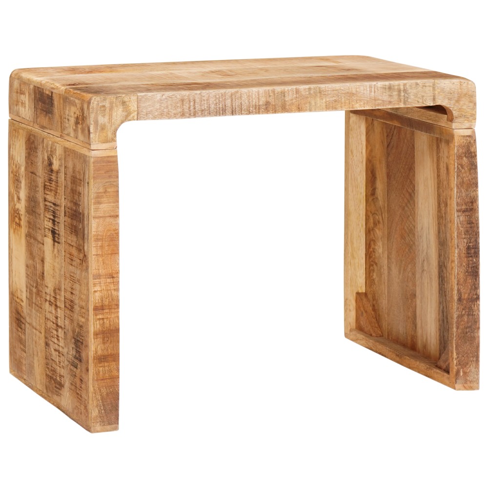 vidaXL Masă laterală Maro 60 x 35 x 45 cm Lemn masiv de mango