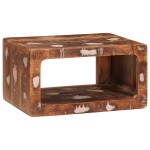 vidaXL Mese de noptieră 45 x 30 x 24 cm Lemn masiv reciclat vidaXL Mese de noptieră 45 x 30 x 24 cm Lemn masiv reciclat