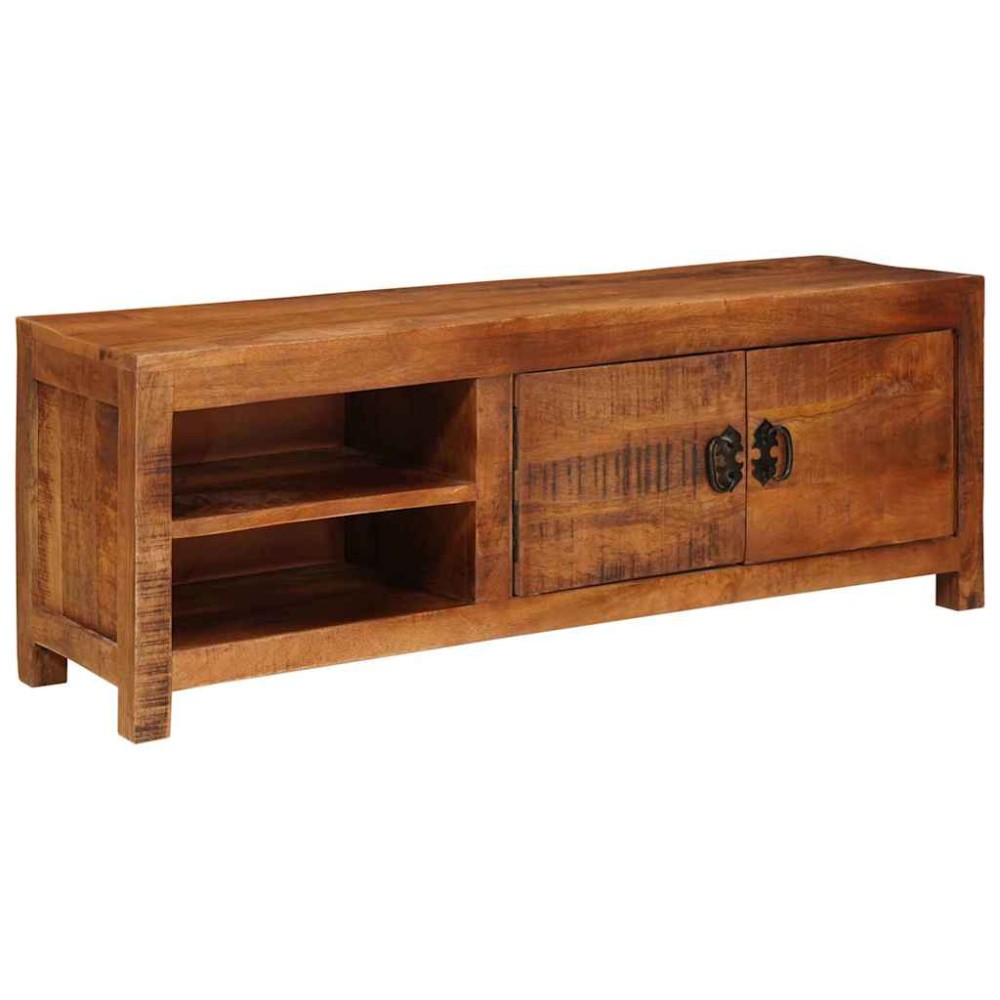 vidaXL Cabinet TV Maro 110 x 30 x 40 cm Lemn masiv de mango