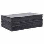 vidaXL Tampoane absorbante de ulei 100 buc Gri 40x50 cm vidaXL Tampoane absorbante de ulei 100 buc Gri 40x50 cm