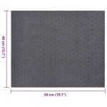 vidaXL Tampoane absorbante de ulei 100 buc Gri 40x50 cm vidaXL Tampoane absorbante de ulei 100 buc Gri 40x50 cm