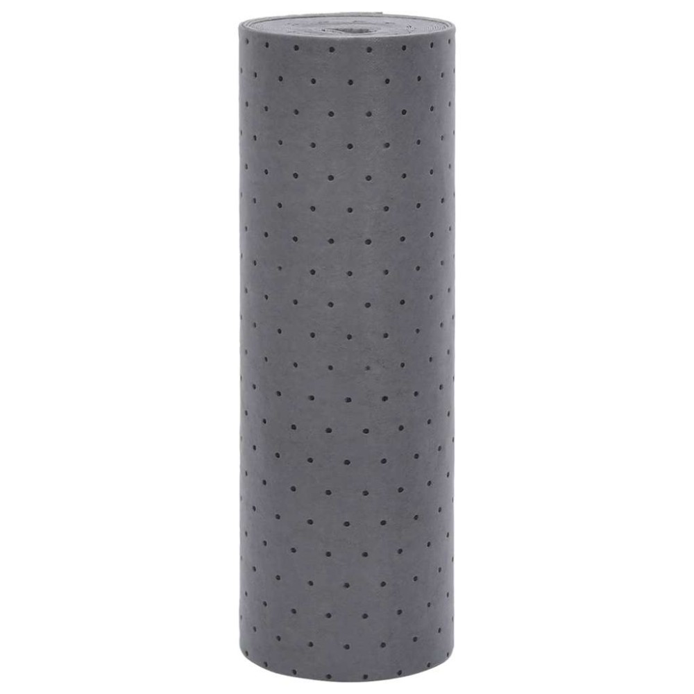 vidaXL Tampă absorbantă de ulei gri 40x1000 cm