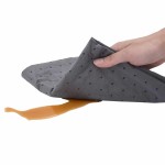 vidaXL Tampă absorbantă de ulei gri 40x1000 cm vidaXL Tampă absorbantă de ulei gri 40x1000 cm