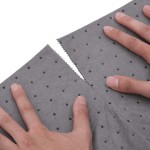 vidaXL Tampă absorbantă de ulei gri 40x1000 cm vidaXL Tampă absorbantă de ulei gri 40x1000 cm