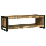 vidaXL Masă de cafea 120x50x38 cm Lemn Masiv de Mango vidaXL Masă de cafea 120x50x38 cm Lemn Masiv de Mango
